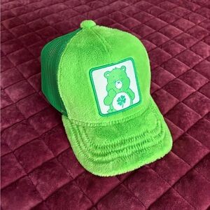 Green Overlord x Care bear hat